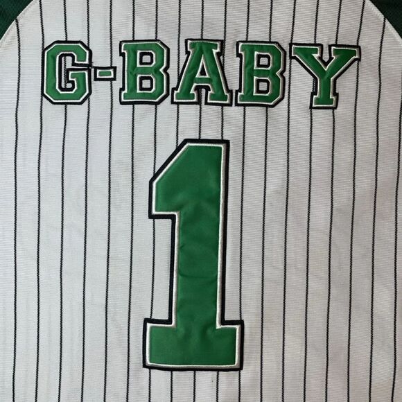 G-Baby Hardball Jersey Mens 2XL White Headgear Classics Kekambas 2001 Authentic - Picture 3 of 5